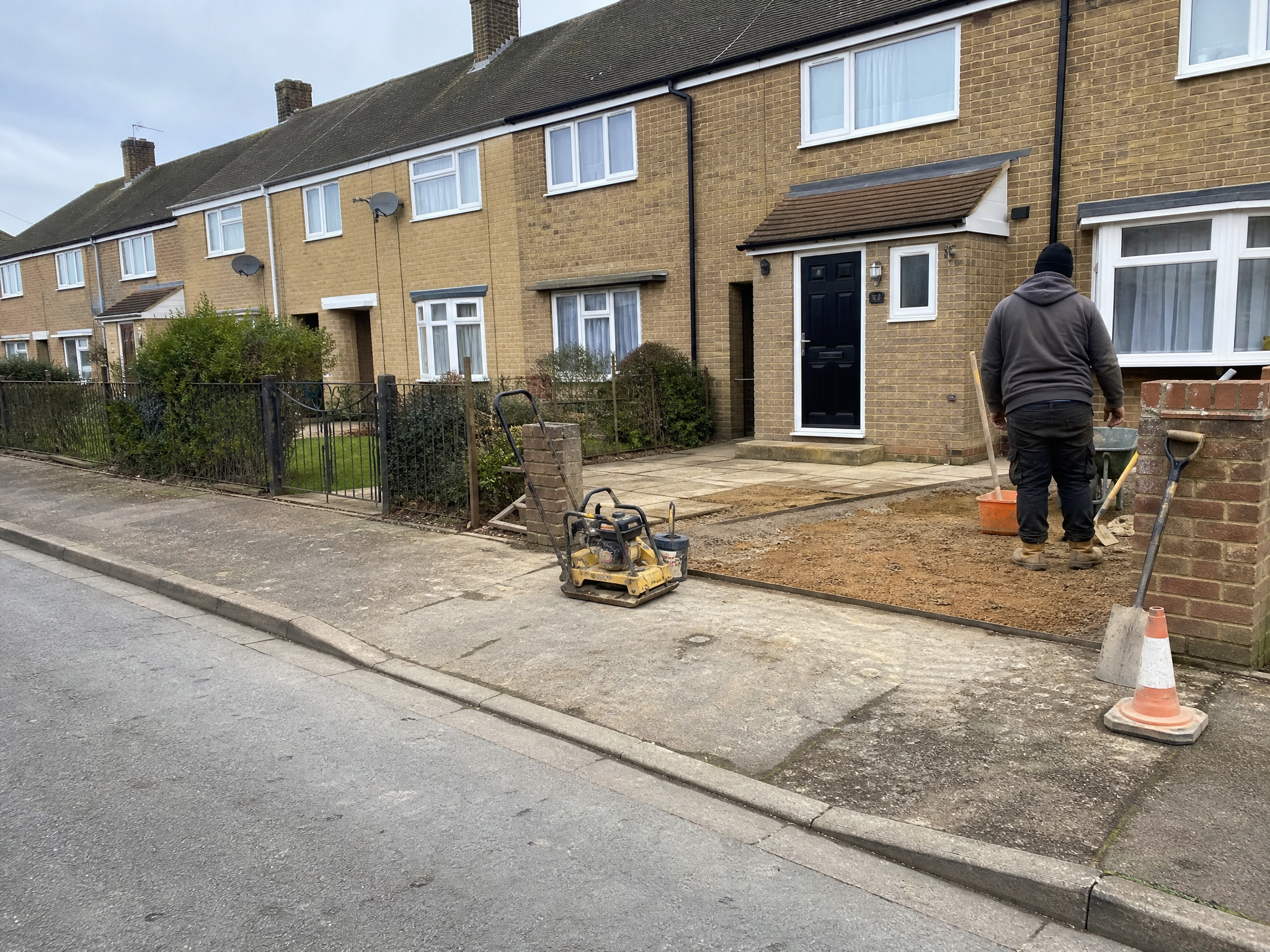 Property context showing the area relevant to dropped kerb cost and rules in north northamptonshire (2026) at a British home