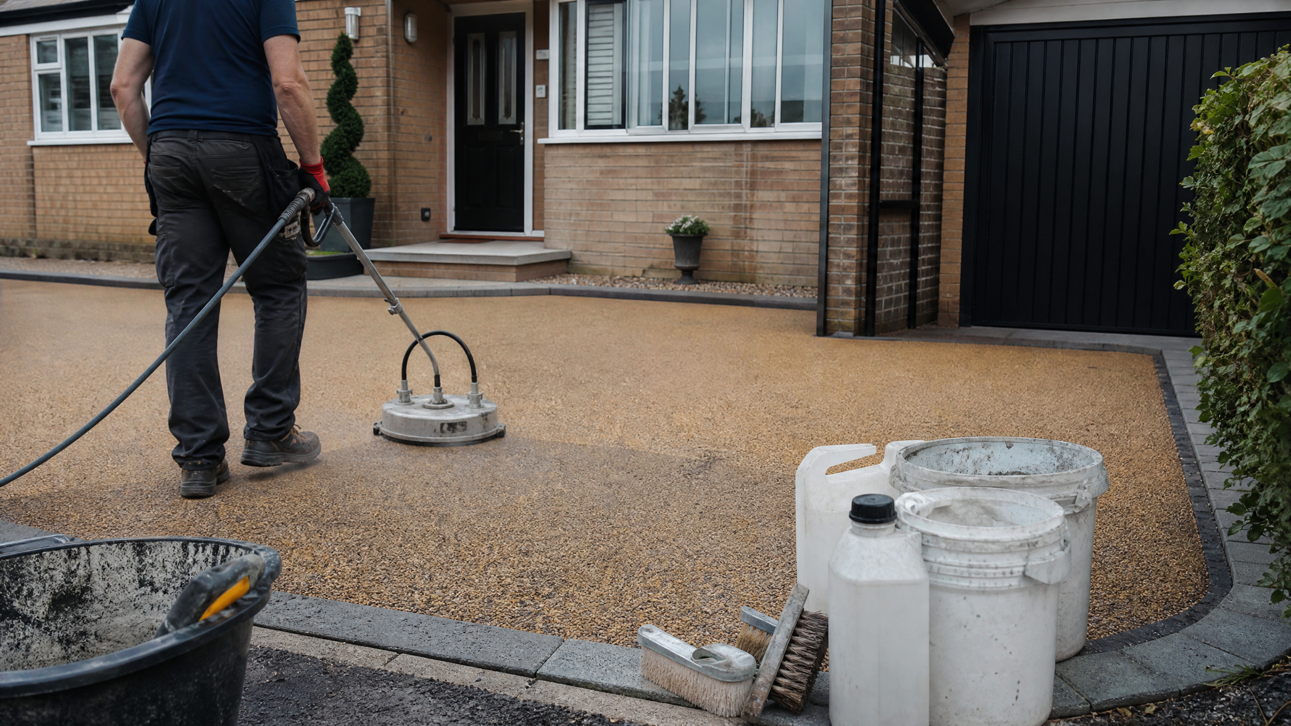 How to Clean and Look After a Resin Driveway — specialist guide for British homeowners considering resin driveway repairs & cleaning